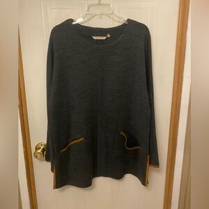 Soft Surroundings Hanna Sweater Tunic L